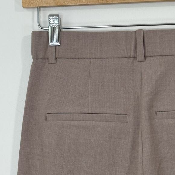 NWT Abercrombie & Fitch Ultra High Wide Leg Trousers Women's Size 25 / 0R Taupe - Picture 10 of 14